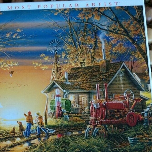 NWT 🧡1000-Piece Buffalo Jigsaw Puzzle Morning Surprize - Picture 5 of 9